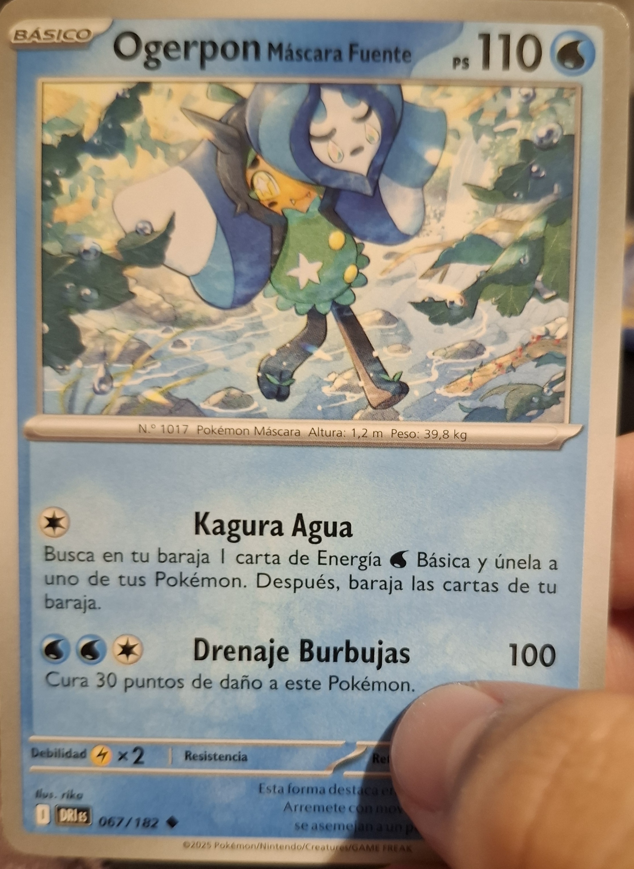 Ogerpon Máscara Fuente