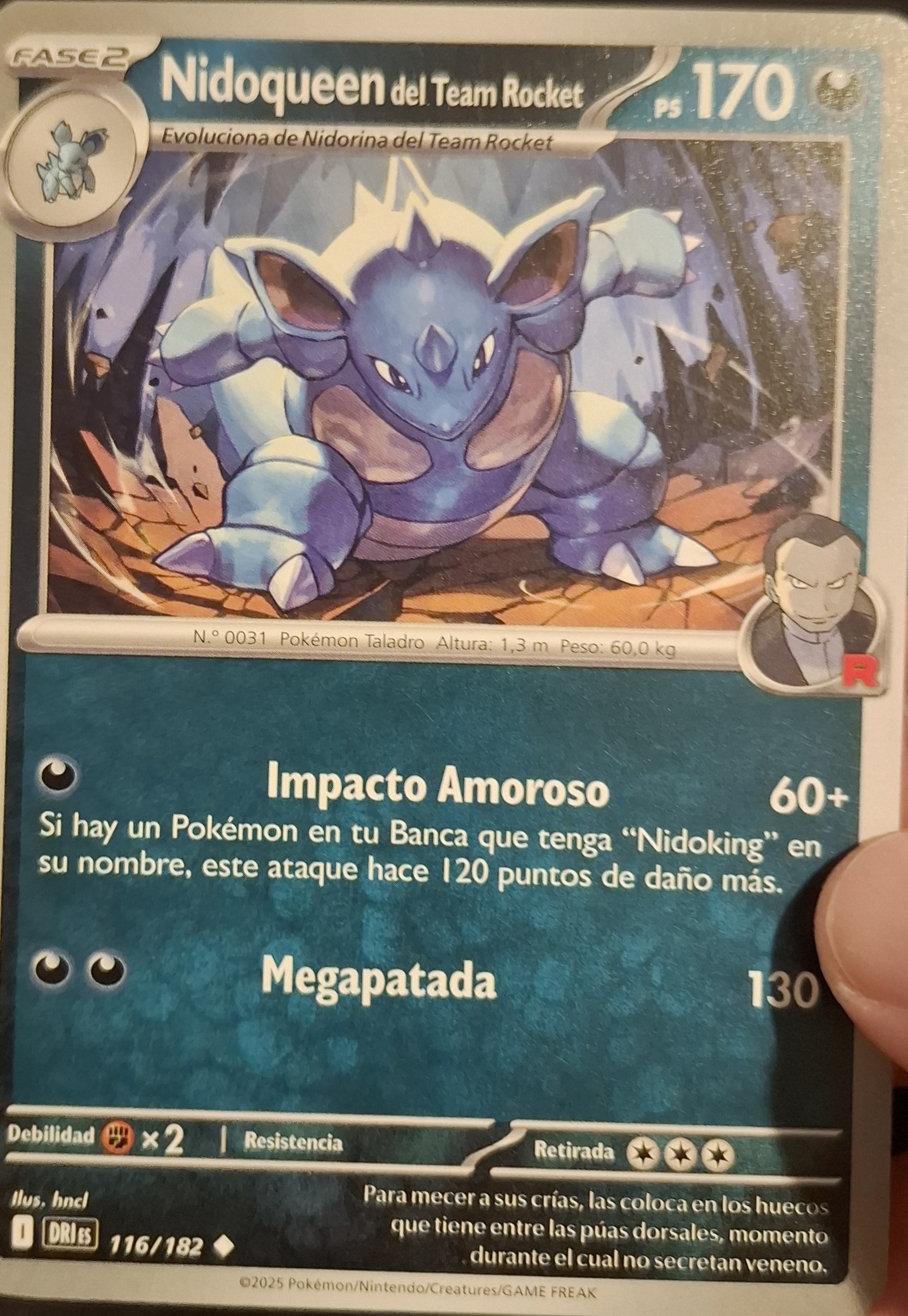Nidoqueen del Team Rocket