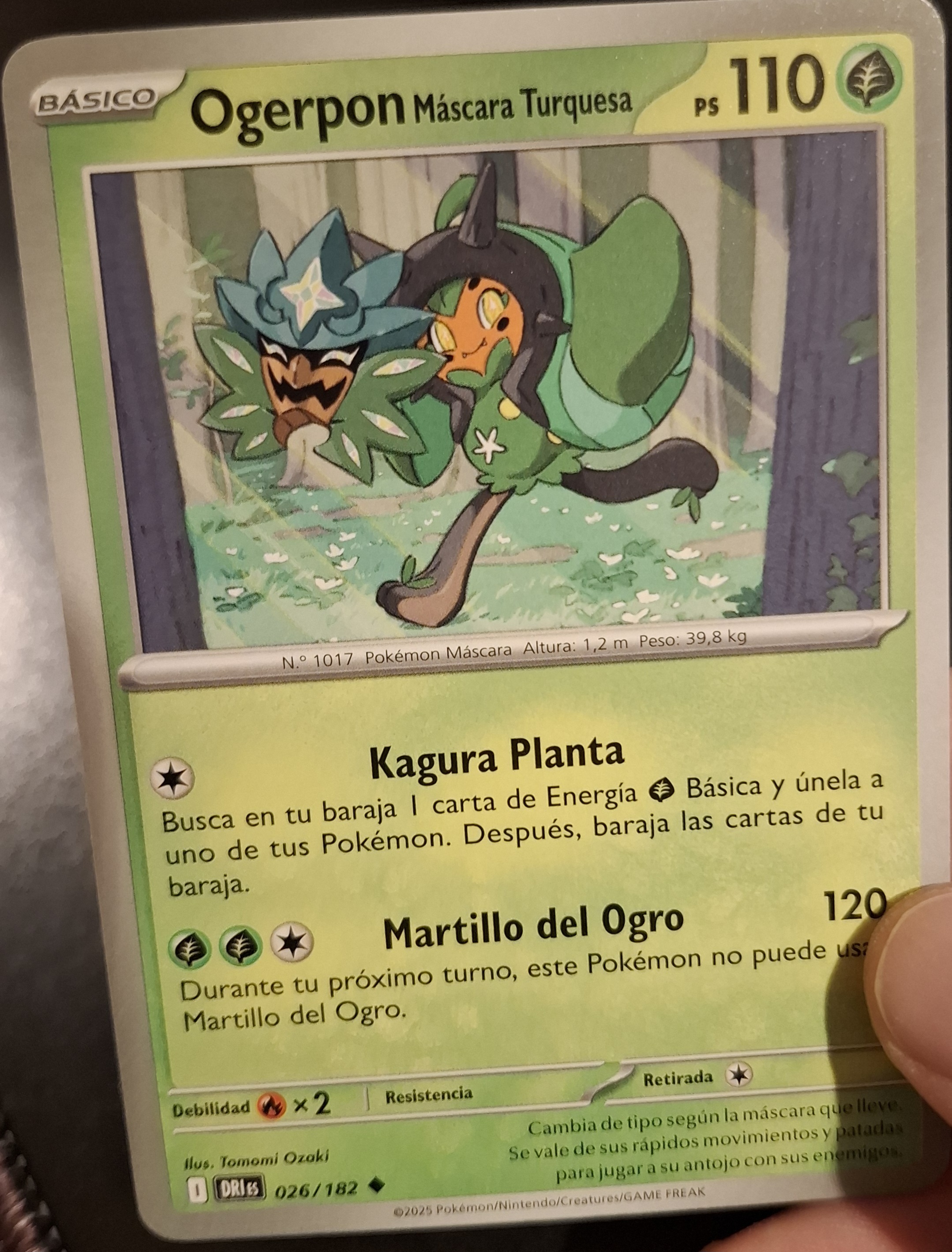 Ogerpon Máscara Turquesa